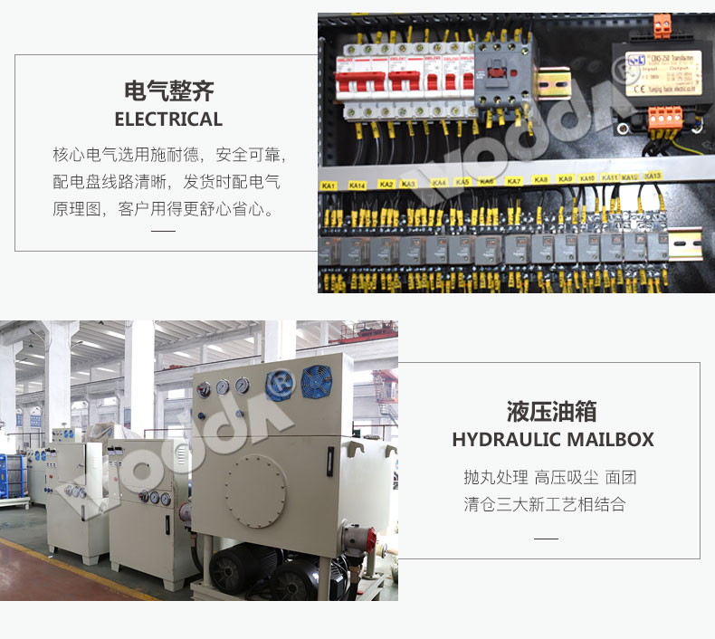 鋼木門壓花(hua)機