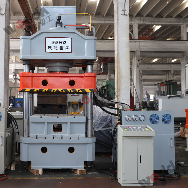 上置液壓(yā)墊蛋糕托盤(pan)拉伸液壓機(jī)